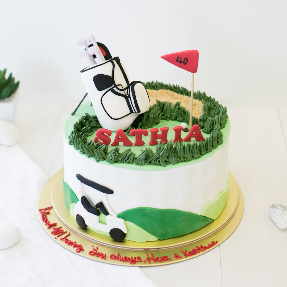 Golf Design Cakes Singapore Golf Design Cakes Singapore